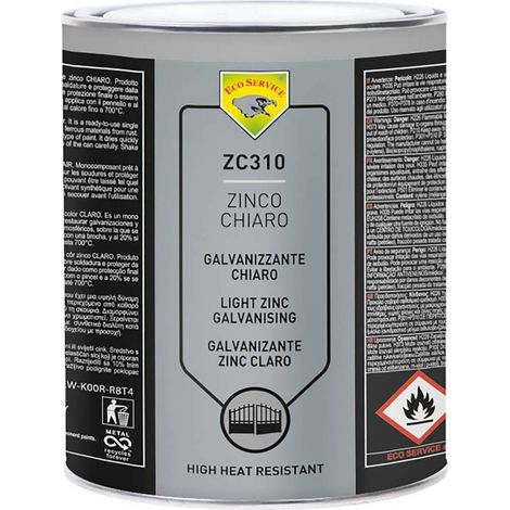 ANTIRUGGINE PROTETTIVA 'ZINCO CHIARO' kg. 4 - liquido