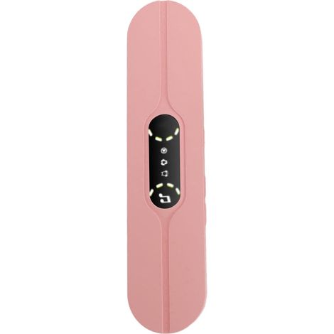 Oreiller avec haut-parleur à conduction osseuse Bluetooth 5.4 sans fil HiFi stéréo basses, son puissant et écran LED rose pour favoriser le sommeil. (1/5)