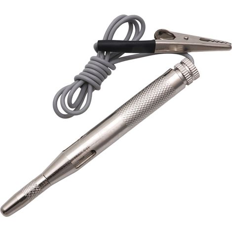 Testeur de circuit électrique robuste pour véhicules 6V, 12V et 24V, stylo testeur à sonde lumineuse numérique pour voitures, camions, bateaux et accessoires automobiles-AquaForge