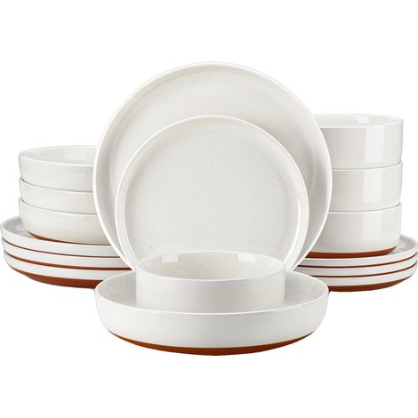 Ensemble de vaisselle, matériau écologique, service pour six (1/2)