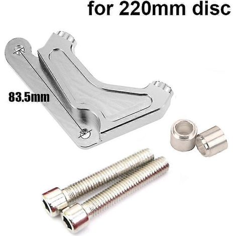 Étrier de frein à disque de moto Rpm Caliper, entraxe 82 mm, universel, pour disque flottant 200 mm/220 mm avec support adaptateur - support C 200 (1/5)