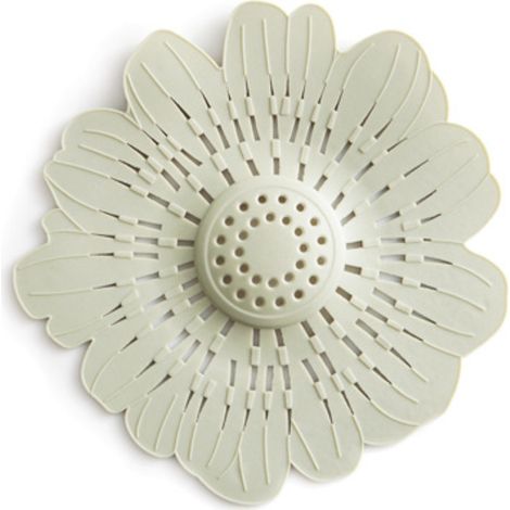 Filtre anti-cheveux pour évier de cuisine, baignoire et douche, pour éviter les bouchons. Filtre à cheveux pour évier de salle de bain, vert (1/5)