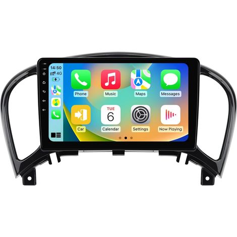 Autoradio, 9 Pouces Android 14 écran Tactile 2+32 Go Navigation GPS avec Carplay Android Auto WiFi Bluetooth Commande au Volant USB (1/5)