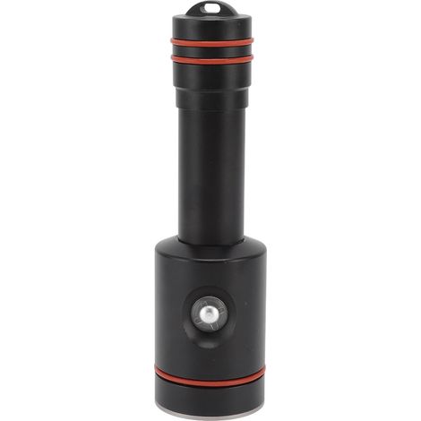 Lampe de plongée L2 5000LM, torche sous-marine étanche IPX8, éclairage portable et vidéo pour plongée 100m, aluminium léger (livré sans batterie) (A23) (1/5)