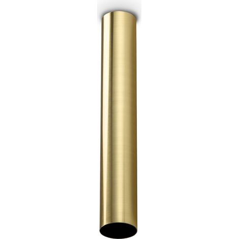 Ideal Lux Plafoniera moderna Look 1 luce GU10 ottone alluminio vetro