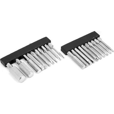 20-teiliges Set magnetischer Sechskant-Bits, 1/4 Zoll Schnellverschluss-Sechskantschaft, S2-Werkzeugstahl (1/5)