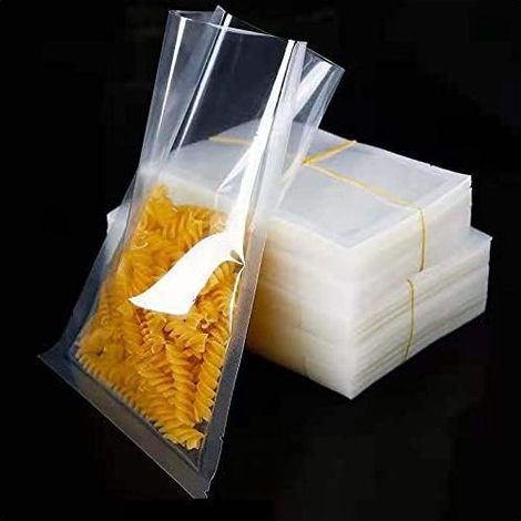 Sac sous vide alimentaire 20x25cm lot de 100 pièces transparent brillant conservation cuisson basse température (1/5)