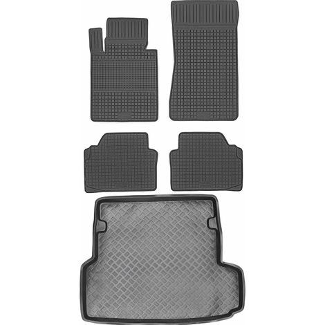 BMW 3er F31 T-Modell (2012–2018) – SET: Gummifußmatten + Kofferraummatte