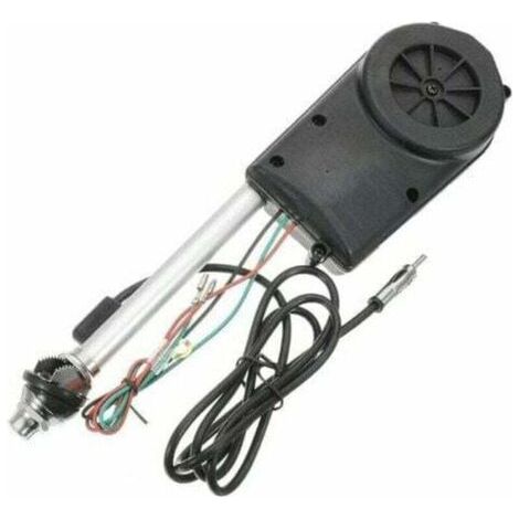 Fully automatic electric antenna, FM am radio antenna mounting kit, car replacement for car replacement fender (1/4)