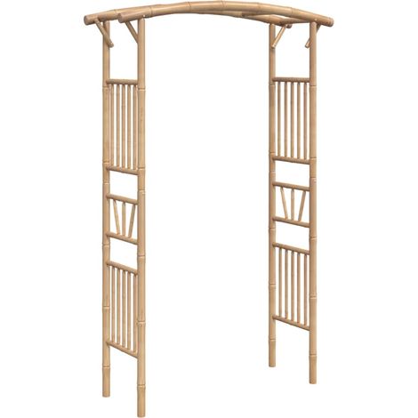 Arche pour rosiers Bambou 118x40x187 cm CFW62756 (1/5)