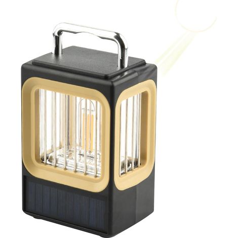 Lampe torche - Énergie solaire - Power bank de camping - Lampe de jardin rechargeable, éclairage de tente LED, éclairage décoratif sans fil pour jardin outdoor (1/5)