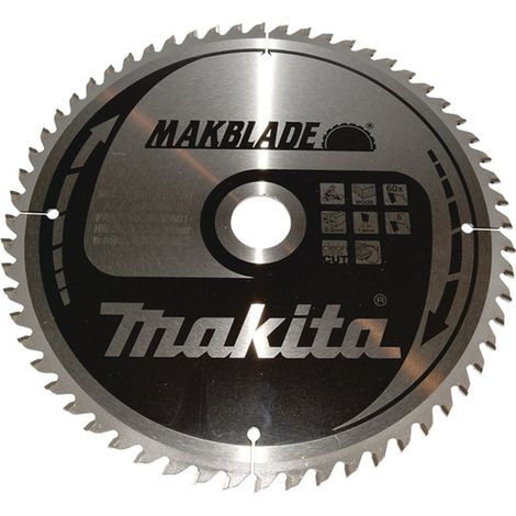 Makita B-32801 Kreissägeblatt TCT 260 x 30 mm 60T Holz (1/5)