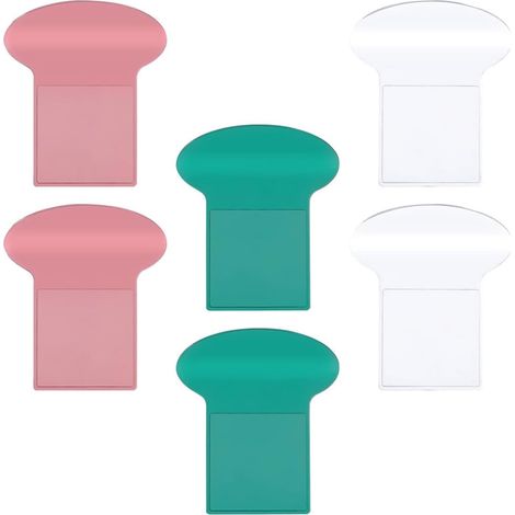 6pcs Lève-abattant de Toilette en Ps Solide et Léger, Accessoire Wc Anti-contact pour Rehausseur de Siège, Pratique et Hygiénique pour Salle de Bain (1/5)