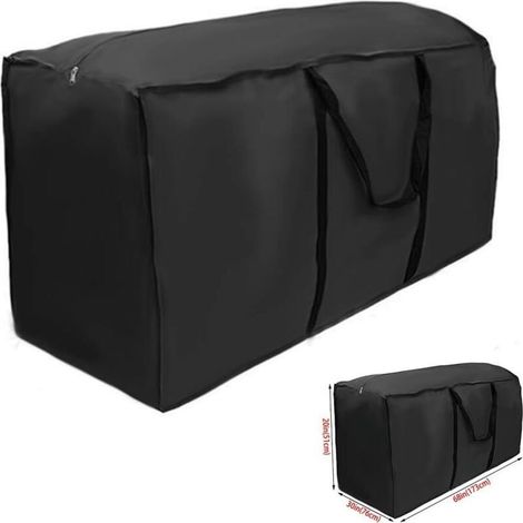 Aufbewahrungstasche für Gartenkissen, 173 x 76 x 51 cm – UV- und wasserbeständiges 210D Oxford-Gewebe – Tragegriff (1/4)