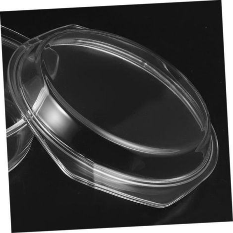 Couvercle Micro-ondes - Cloche Alimentaire Transparente - Protection Anti-éclaboussures - Pour Plats et Gâteaux - 2 Pièces (1/5)