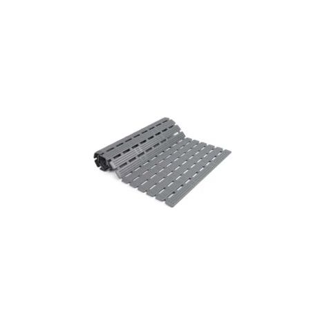 Tappetino da bagno antiscivolo, lungo e pieghevole per doccia, antiscivolo/6048 cm, grigio con ventosa.