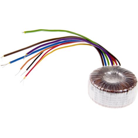 Transformateur torique RS PRO 2 sorties, 115 V ac, 230 V ac 2 x 15V c.a., 15VA ( Prix pour 1 ) (1/2)