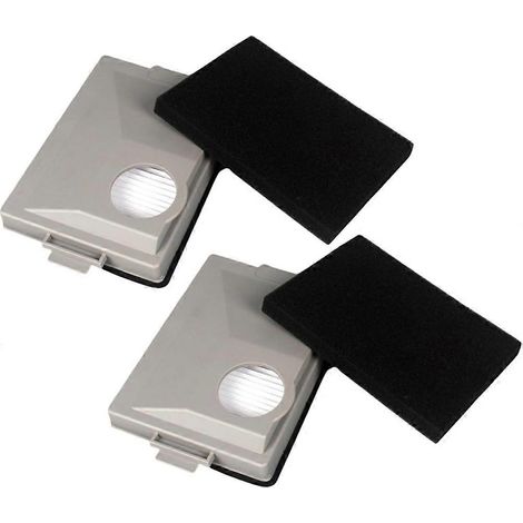 Aktivkohlefilter, HEPA-Filter für Miele, Ersatzfilter kompatibel mit Miele Boost CX1 11639240 (1/5)