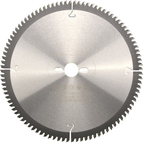 Lame de scie circulaire HM finition D. 300 x Al. 30 x ép. 3,2/2,5 mm x Z96 TP Neg pour Alu/bois - OMNIVOR