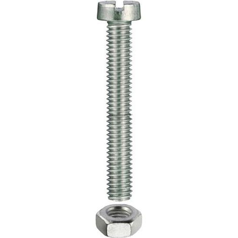 Viti per metallo testa cilindrica M6 x 60 - 4 pz.