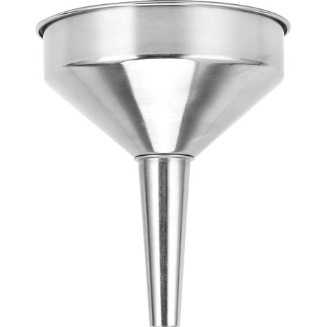 Entonnoir de cuisine épais en acier inoxydable pour le transfert d'ingrédients liquides ou secs, 11 cm (1/5)