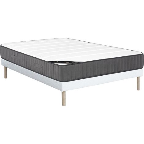 Rete e materasso ibrido molle insacchettate 7 zone Schiuma alta resilienza sp.26cm 140x190cm - AUDACE di PALACIO (1/5)