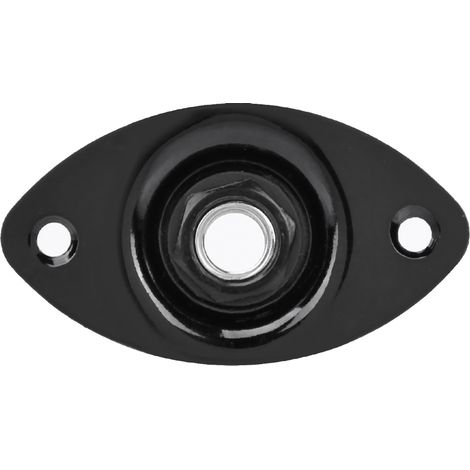 Jack 6,35mm pour guitare électrique et basse - Prise d'entrée/sortie 1/4, noir, connecteur audio musical (1/5)