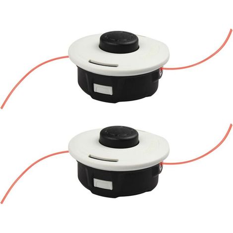 Lot de 2 têtes débroussailleuse AutoCut 27-2 compatibles avec Stihl FS85 FS90 FS90r FS70r FS55 FS55r FS56rc FS91R FS100RX FS110 FS120 FS130 FS131 FS240 Tête Rechange pour 10 x - (1/4)