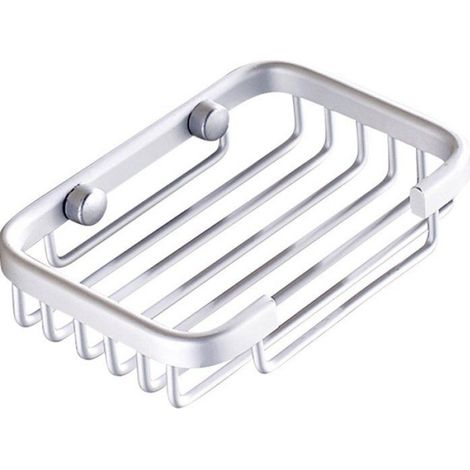 Porte-Savon Mural - Acier Inoxydable - Sans Perçage - Pour Salle De Bain - 1 Pièce (1/5)