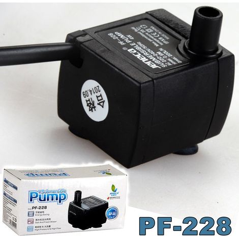 Trade Shop - Bomba Acuario 4w 220 L/h Filtro Mini Fuente Pf-228 Filtro Estanque -