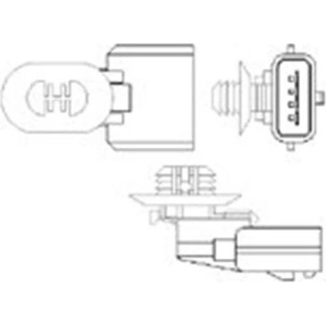 Sonde lambda Magneti Marelli 466016355112 DACIA 8200771294