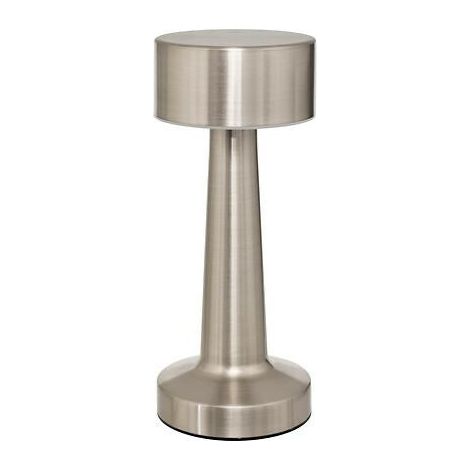 Halto USB LAMP plata TÁCTIL LED acero (1/5)