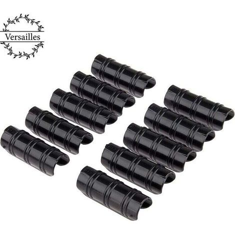 pair Pinces à serre, 20 pièces 20 mm Colliers de serrage Versailles pour fixer les couvertures aux serres de jardin, films, plantes,