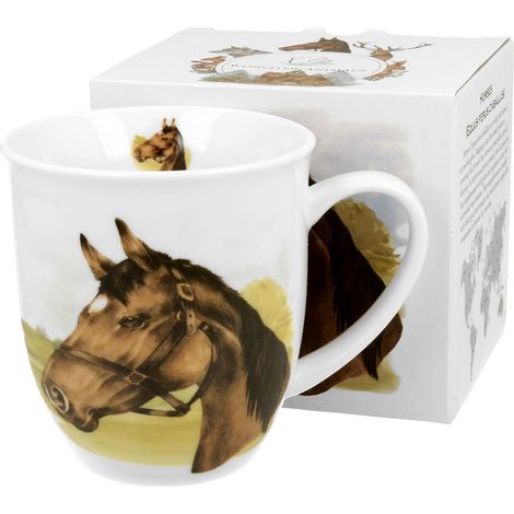 Tazza con ritratto di cavallo, 400 ml