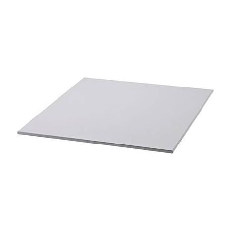 WB 620 FB Tablette Farbe argenté, RAL 9006 452 x 394 x 8 mm (1/3)