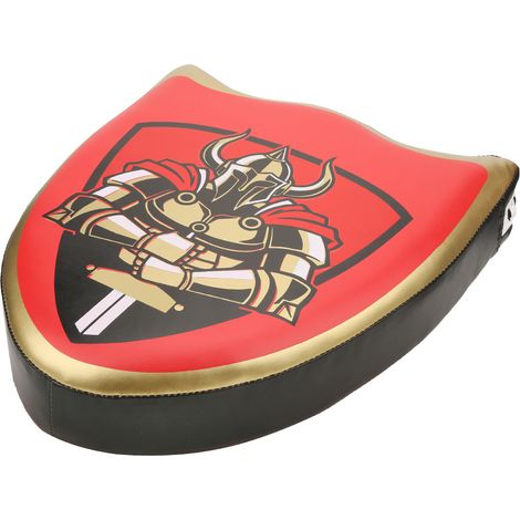 Accessoires de déguisement pour enfants : Taekwondo, boxe, combat, chevalier, bouclier et épée, combinaison rouge. (1/5)
