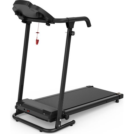 Tapis de course compact pliable avec app coaching, 12 modes, support jusqu'à 120 kg (1/5)