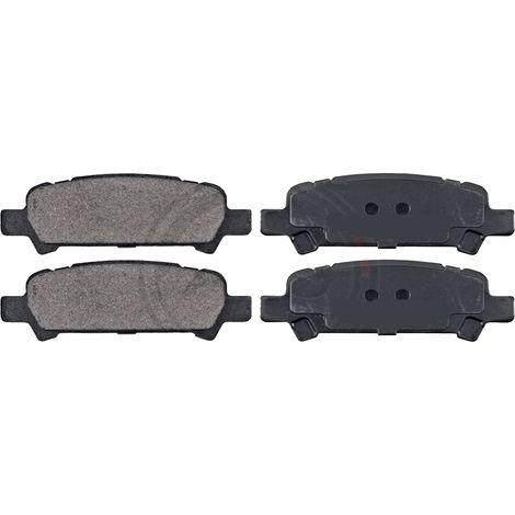 KIT PASTIGLIE FRENO POSTERIORI compatibile con SUBARU IMPREZA TRE VOLUMI (GD) / PASTIGLIE FRENANTI AUTO OEM P 78 011, / SOSTITUZIONE DIRETTA / BASSA POLVERE / SILENZIOSO