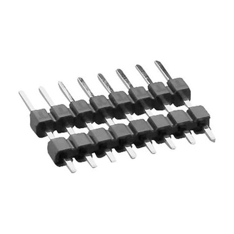 TRU COMPONENTS Barrette mâle (standard) Nbr de rangées: 1 Nombre de pôles par rangée: 20 TC-18989-21-020-00 1 pc(s) S870661 (1/2)