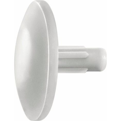 Cache vis Spax Nylon Blanc Diamètre de tête: 15 QUEU2.5X7-100 pièces