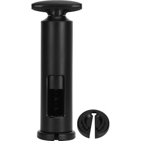 Tire-bouchon manuel noir, décapsuleur pour bouteilles de vin, outil d'ouverture de bouteille pour cuisine et bar