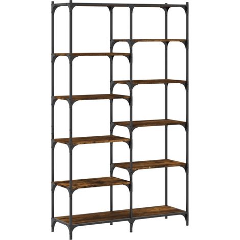 Maison Exclusive - Bücherregal Räuchereiche 100x32x170 cm Holzwer