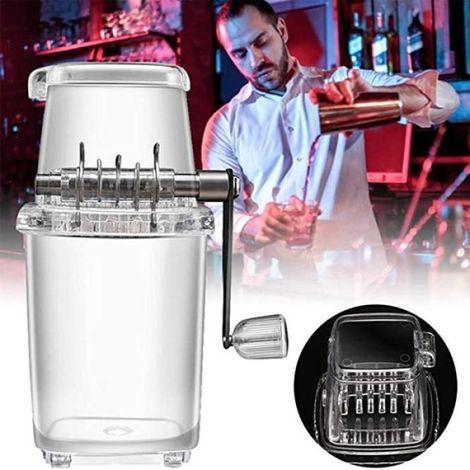 Machine À Glaçons - 1.5 L - Pour Bar Cuisine - Glace Pilée - Unité Individuelle (1/4)