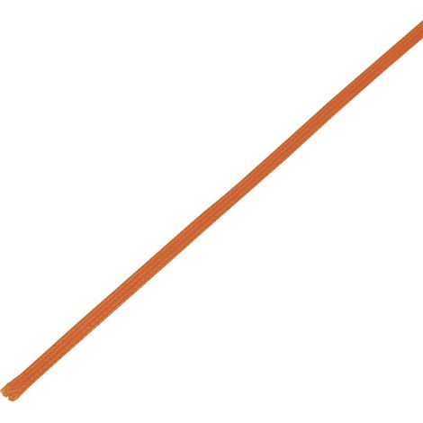 Gaine tressée TRU COMPONENTS CBBOX0510-OR 1572548 orange PET 5 à 10 mm 10 m (1/2)