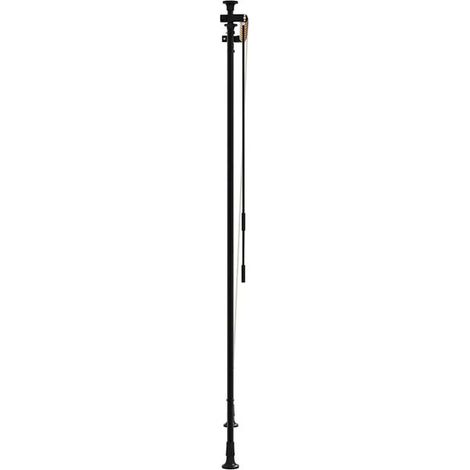 Store roulant d'extérieur orange et blanc 100 x 270 cm tissu acier - Accessoire de jardin terrasse extérieur (1/5)