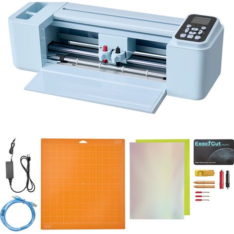 Mophorn Vinylschneidemaschine 30 cm, Schneideplotter mit Tastensteuerung & Touchscreen, Kompatibel mit Mac/Windows/Android/iOS, Vinylcutter für kreative Projekte, Karten und Dekorationen (1/5)