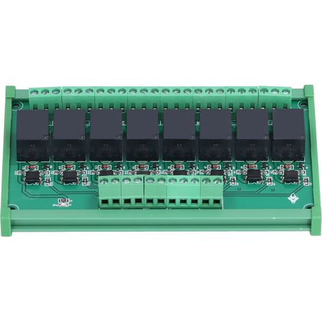 8-Kanal-Hoch-/Niedrigpegel-Optokoppler-Relaismodul, SCM-SPS-Verstärkerplatine 5V/12V/24V (1/5)