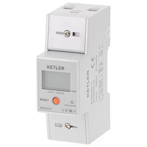 Ketler KE8003 contador modular monofásico 80A LCD