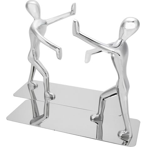 Pince à livres Kung Fu, support de livre, ornement décoratif en tissu, étagère de bureau créative (1/4)