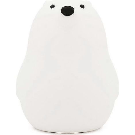 Filiyano – Lampe de Lit Cadeau – Veilleuse LED Ours Touche Capteur Silicone Lampes Animaux Lanterne Lampe de Lit Cadeau Chambre De Hy-Perfet (1/5)